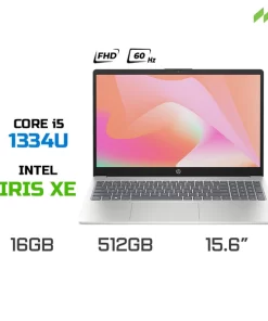 Laptop HP 15-fd0235TU 9Q970PA (i5-1334U, Iris Xe Graphics, RAM 16GB DDR4, SSD 512GB, 15.6 Inch FHD 60Hz)